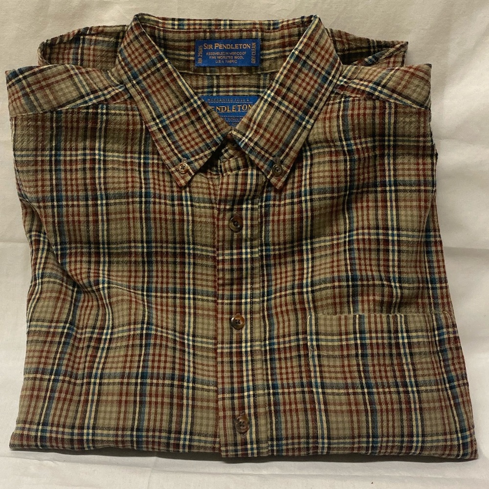 Men’s Sir Pendleton Wool Shirt